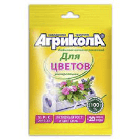 Препарат Агрикола 7 цветы 50гр пакет 04-030